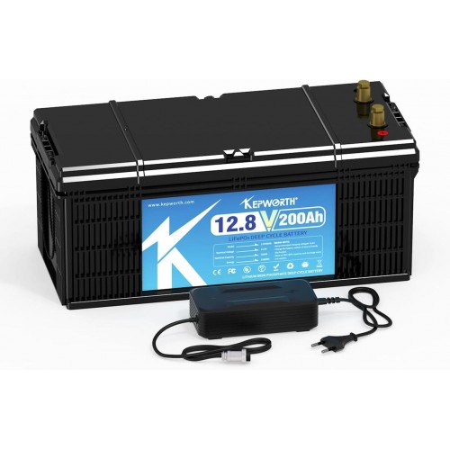 Акумулятор Kepworth LiFEPO4 12,8V 200Ah Smart Bluetooth