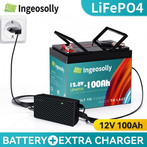 Акумулятор Lngeosolly LiFEPO4 12,8V 100Ah