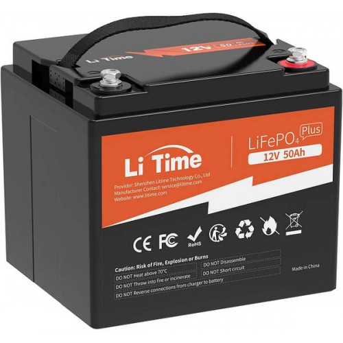 Акумулятор Li Time LiFEPO4 12V 50Ah
