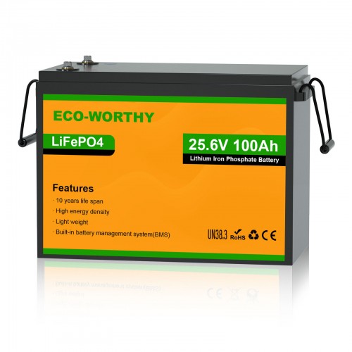 Акумулятор Eco-Worthy LiFEPO4 25,6V 100Ah