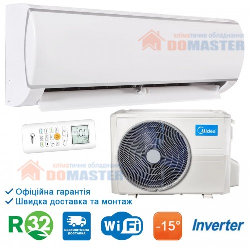 Кондиціонер Midea AF6-07N8C2E-I/AF6-07N8C2E-O-wifi Forest DC - інверторний, (R-32),-15°C