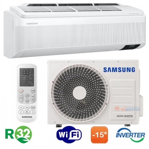 Кондиционер Samsung AR09AXAAAWKNER (WindFree, Інвертор), R-32, Wi-Fi