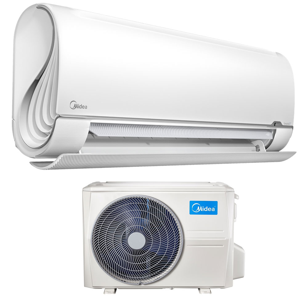 Кондиціонер Midea FA-09N8D6E-I/FA-09N8D6E-O BREEZLESS - інверторний, (R-32),-25°C