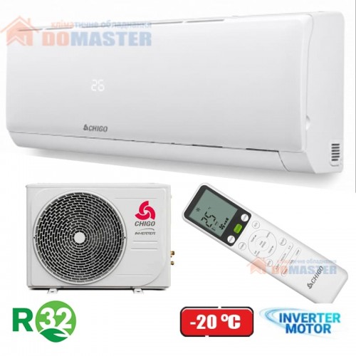CHIGO Angel 169 CS-51V3G-1D169A Ні інверторний (Full DC Inverter) R32 обігрів до -20°C (до 50 кв.м)