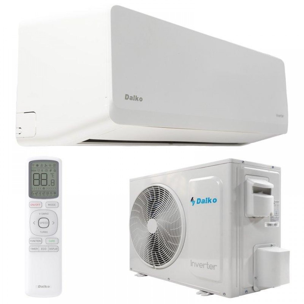 Кондиціонер Daiko NSK-H24NVR/NSK-H24INVR Novator - інверторний, (R-410A),-15°C