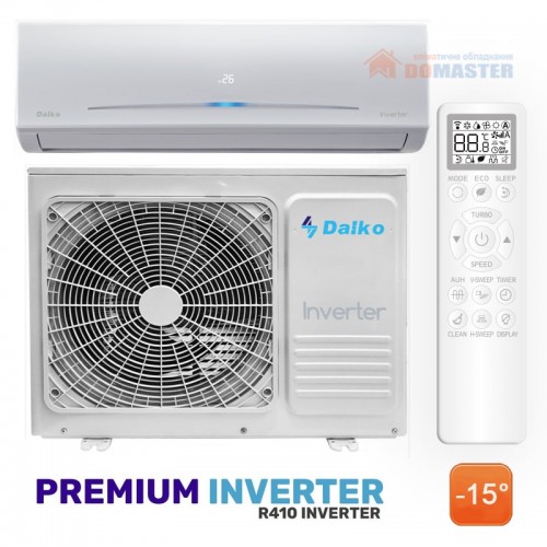 Кондиціонер Daiko ASP-H18INV Premium - інверторний, (R-410A),-15°C