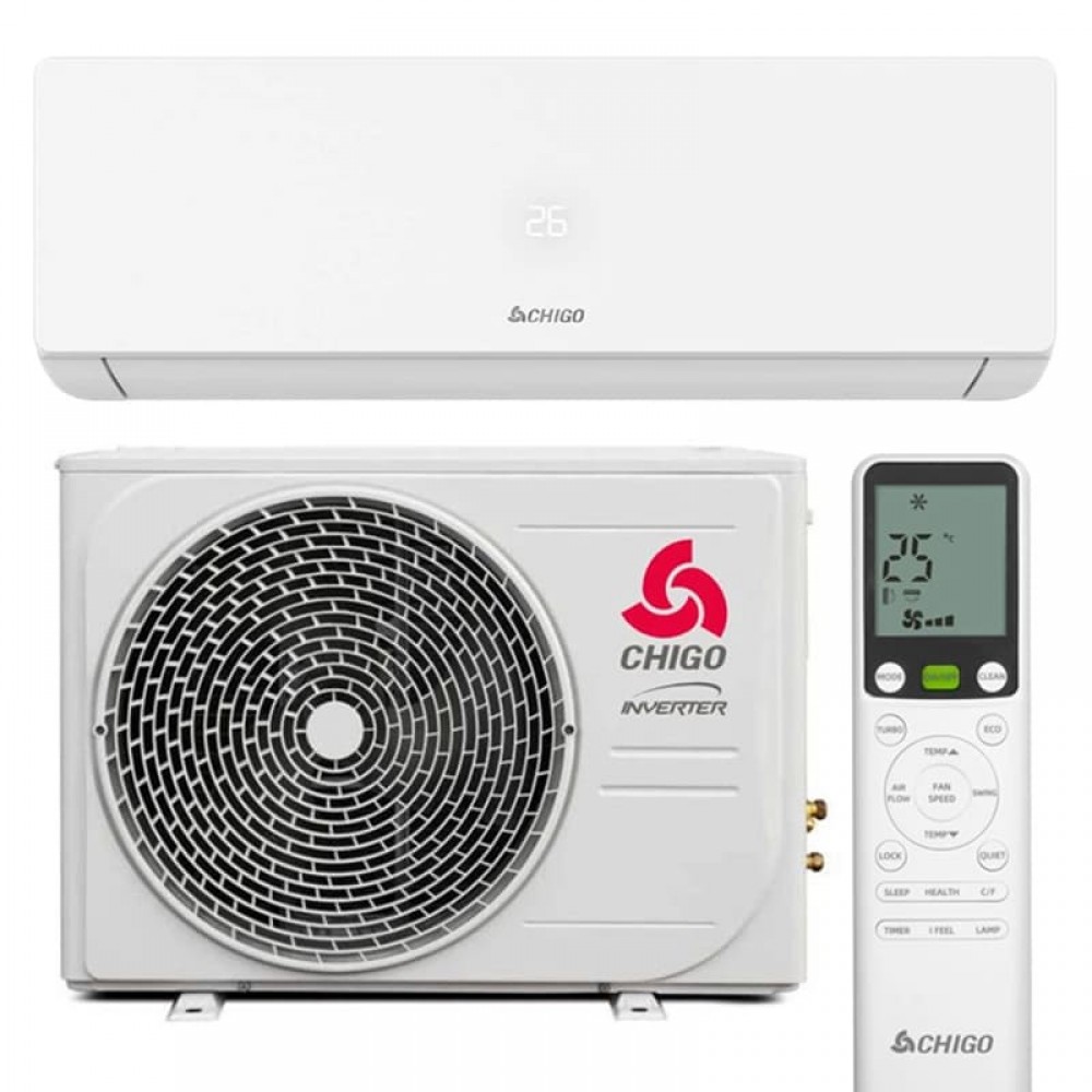 Кондиціонер Chigo Gloria 302 CS-70V3G-G3C02A, інверторний, до 70 кв. м
