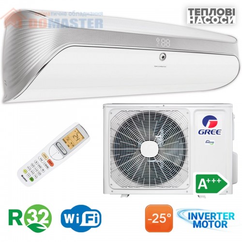Кондиционер Gree Soyal GWH09AKC-K6DNA1A, инверторный, до 25 кв. м
