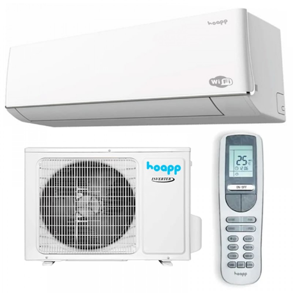 Кондиционер Hoapp Light HSZ-GX38VAW/HMZ-GX38VA, инверторный, до 35 кв. м