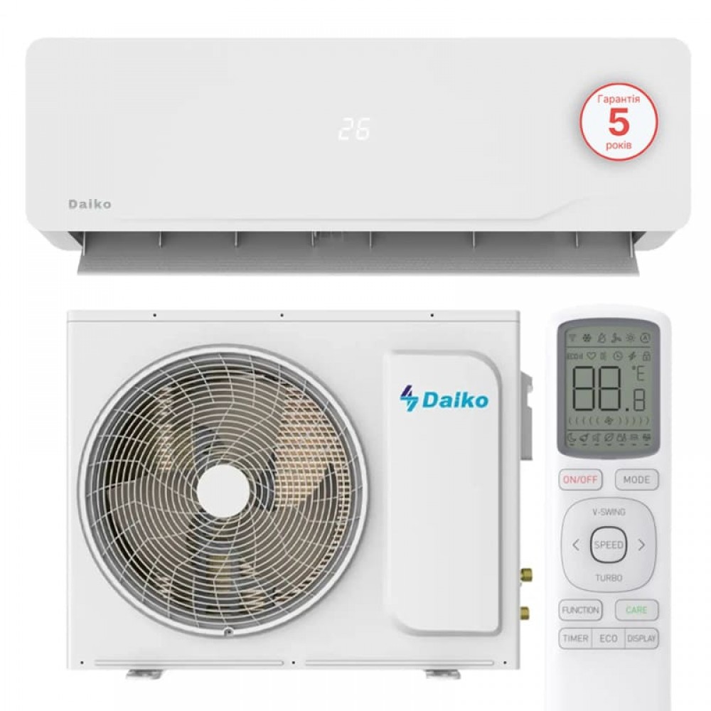 Кондиціонер Daiko Lux LUX-F12FR/LUX-I12FR, до 35 кв. м