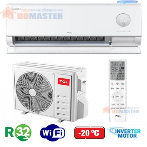 Кондиціонер TCL FreshIN TAC-09CHSD/FCI, інверторний, до 25 кв. м