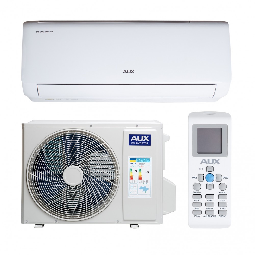 Кондиціонер AUX Q-Series ASW-H24QCR3DI, інверторний, до 70 кв. м