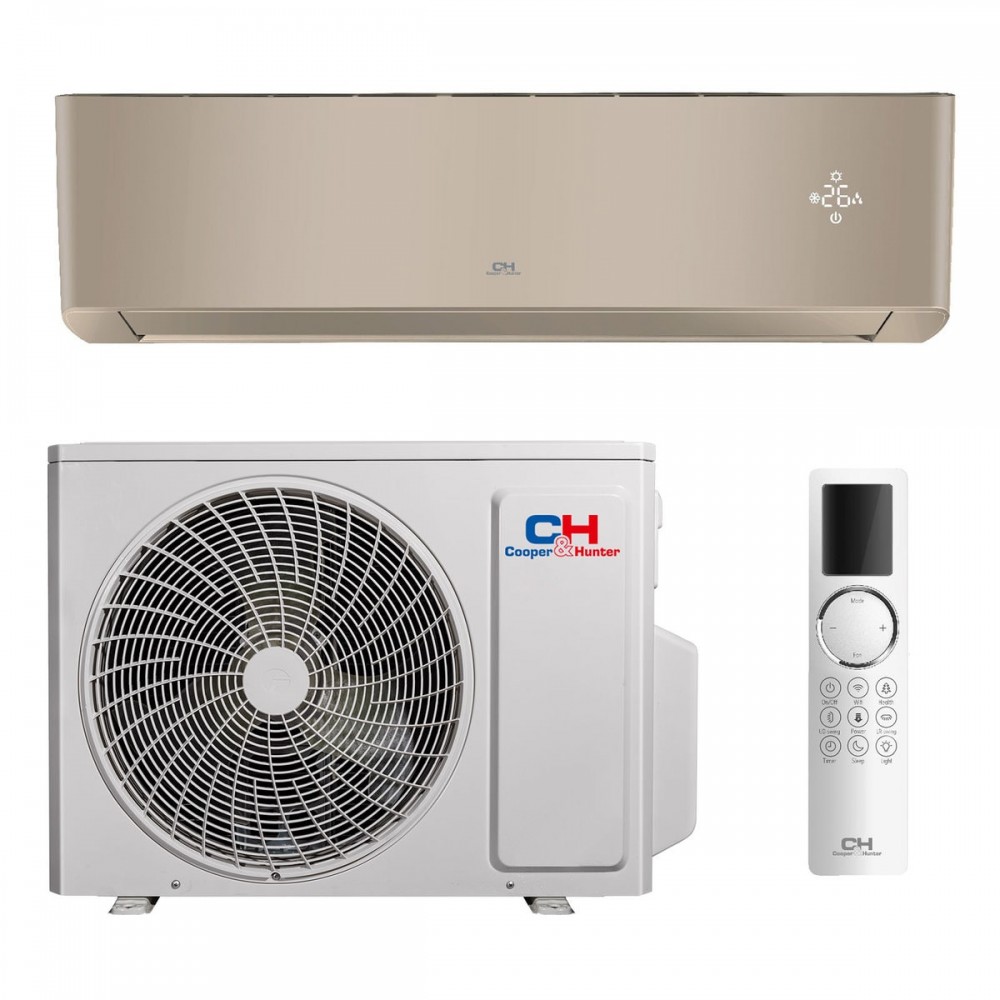 Кондиционер C&H Supreme Continental CH-S18FTXAL2-GD, инверторный, до 50 кв. м