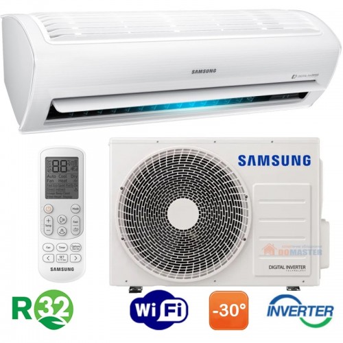 Кондиціонер Samsung AR09NXPDPWKNEE (NORDIC (-30°) Інвертор), R-32, Wi-Fi, (-30°)