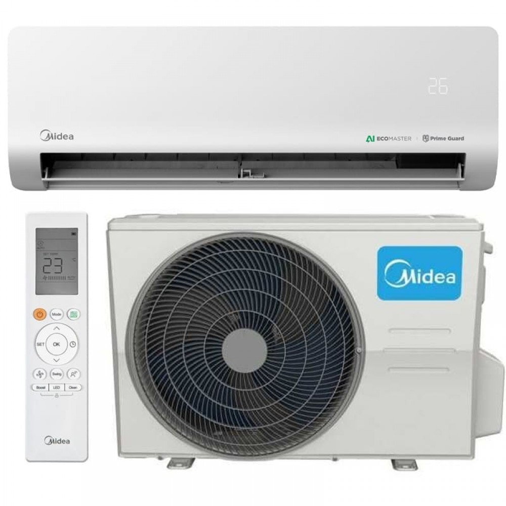 Кондиционер Midea Eazy MSEZ-09HRFN8-I/MSEZ-09HRFN8-O, инверторный, до 25 кв. м
