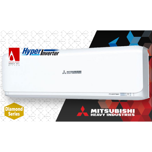 Кондиционер Mitsubishi Heavy DeLuxe SRK20ZSX-WB/SRC20ZSX-W, инверторный, до 20 кв. м