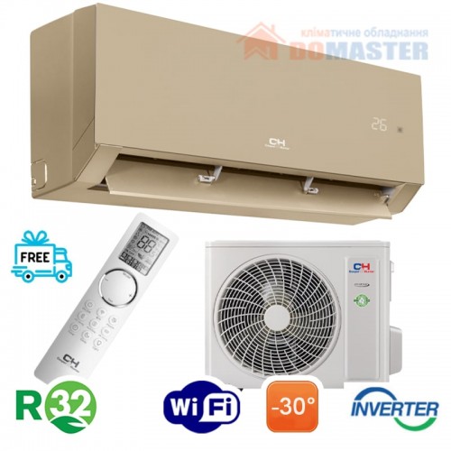 Кондиционер C&H Majesty CH-S18FTXAM-GD, инверторный, до 50 кв. м