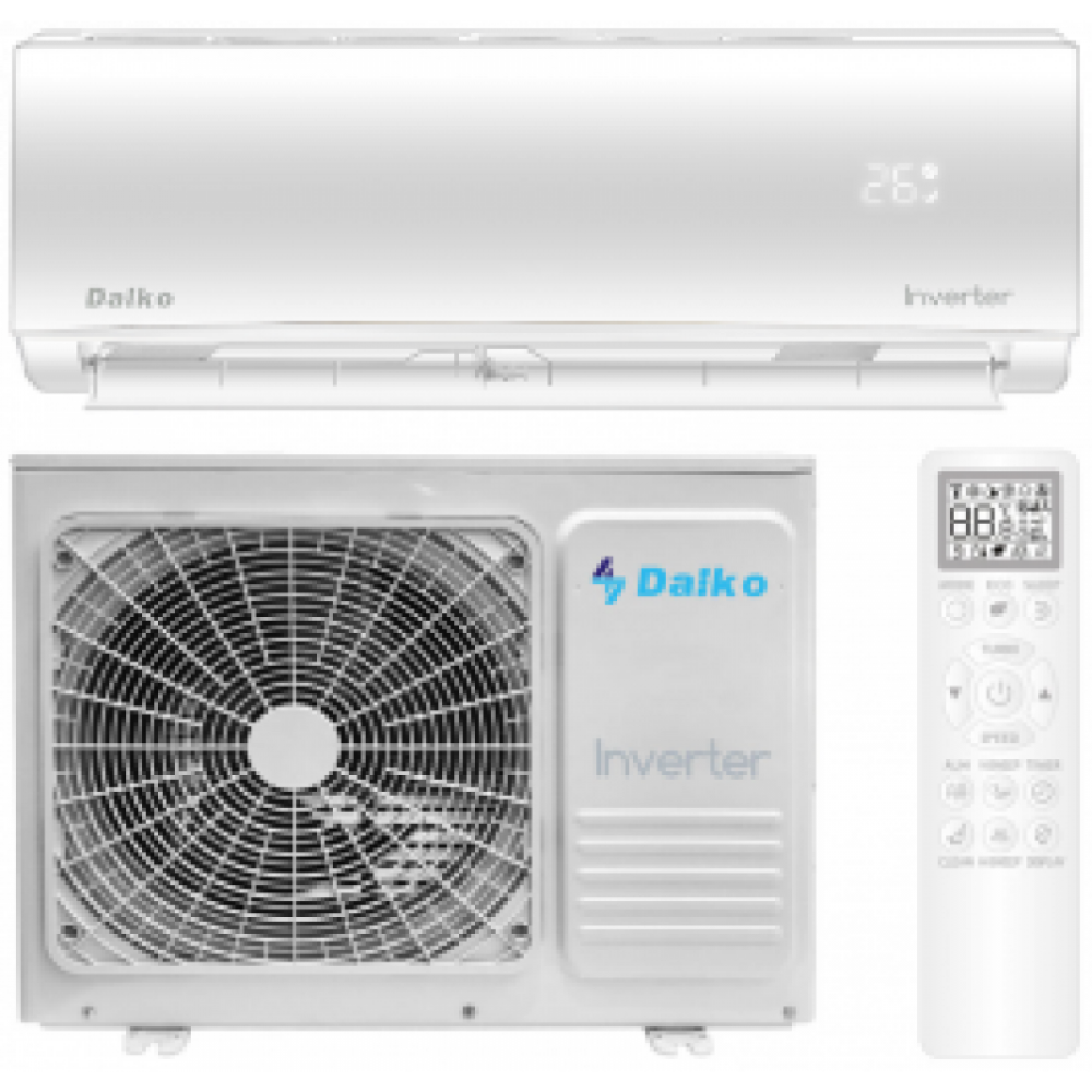 Кондиционер Daiko Polar ASP-H24PINX/AS-H24PINX, инверторный, до 70 кв. м