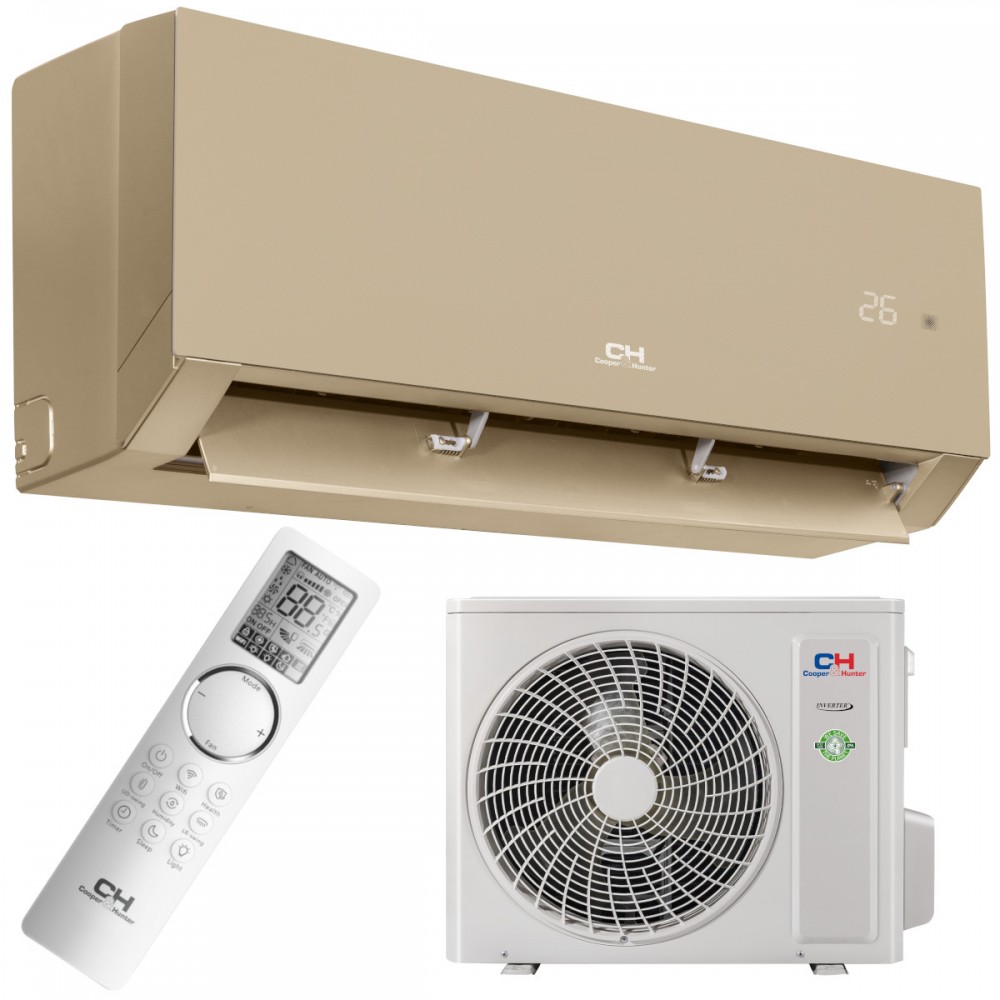 Кондиционер C&H Majesty CH-S18FTXAM-GD, инверторный, до 50 кв. м