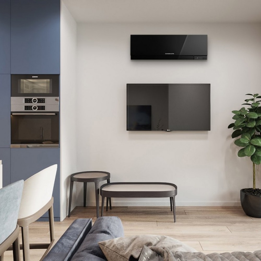 Кондиціонер Mitsubishi Electric Designe MSZ-EF25VGKB/MUZ-EF25VG, інверторний, до 25 кв. м