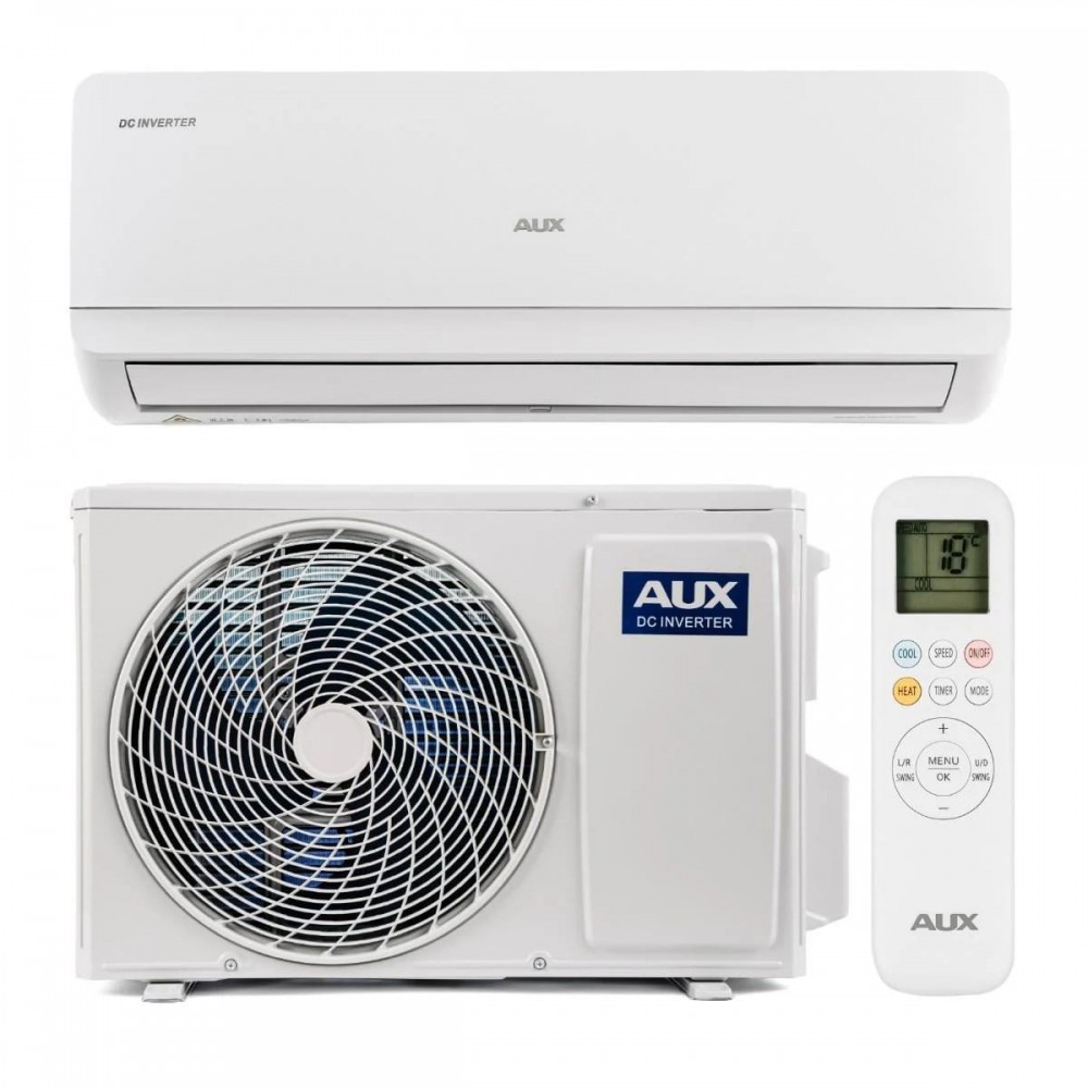 Кондиционер AUX F-Series ASW-H09FWR3DI, инверторный, до 25 кв. м
