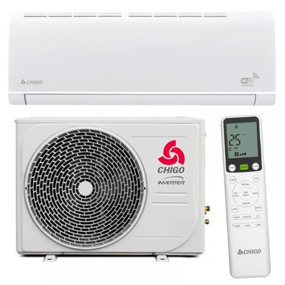 Кондиціонер Chigo Alba 150 CS-70V3G-1H150F, інверторний, до 70 кв. м