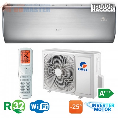 Кондиционер Gree Saros GWH12BBCXD-K6DNA1A, инверторный, до 35 кв. м