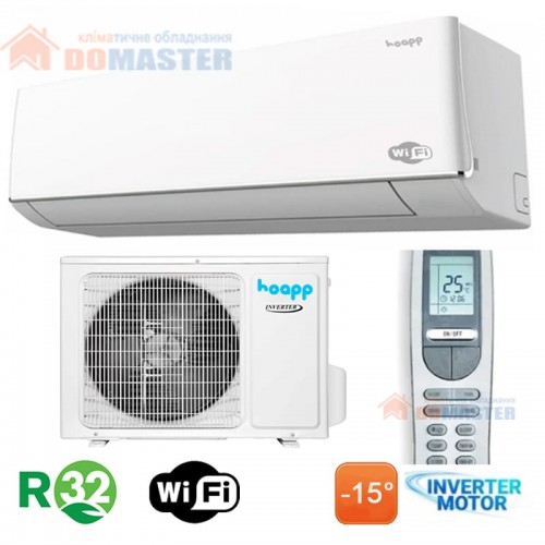 Кондиционер Hoapp Light HSZ-GX28VAW/HMZ-GX28VA, инверторный, до 25 кв. м