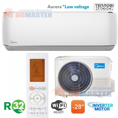 Кондиционер Midea Aurora MSAB-09HRFN8-I/MSAB-09HRFN8-O, инверторный, до 25 кв. м