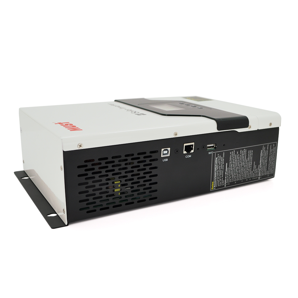 Гiбрiдний ДБЖ MUST PV18-1012VPM II, 1000W, 12V, ток заряда 45A, 160-275V, MPPT (45А, 105 Vdc)