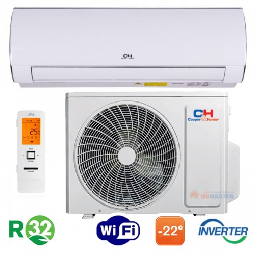 Кондиционер Cooper&Hunter CH-S24FTXD2-WP (DAYTONA, Інвертор), R-32, Wi-Fi