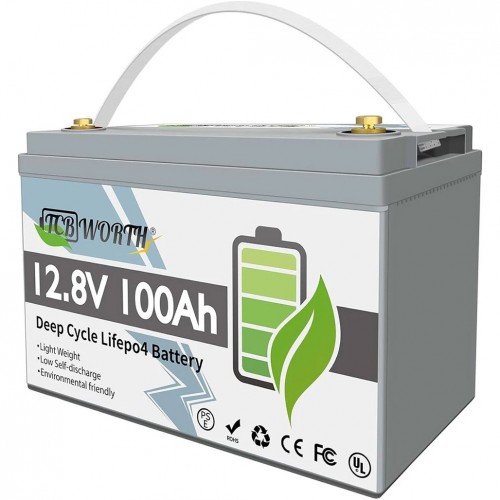 Акумулятор TCBWorth LiFEPO4 12,8V 100Ah