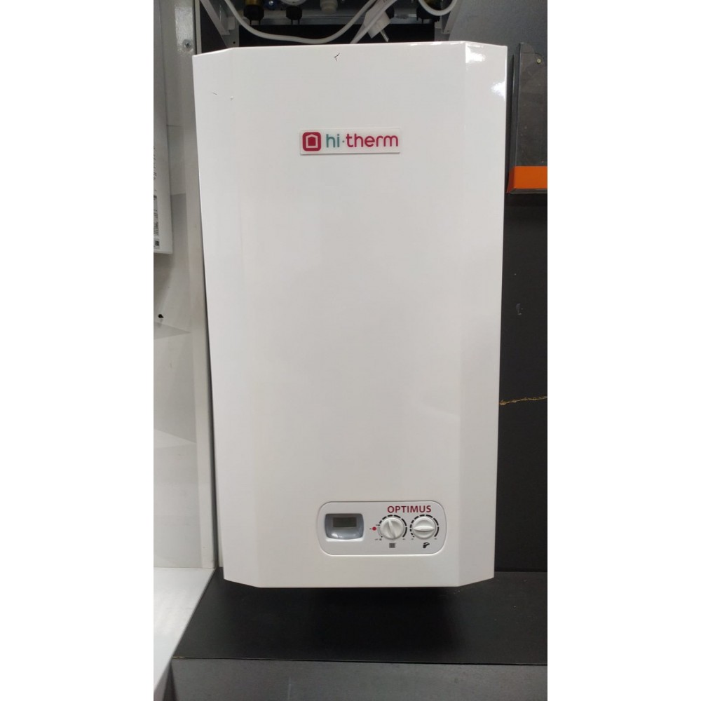 Газовий котел турбований Hi-Therm OPTIMUS 24 кВт з трубою