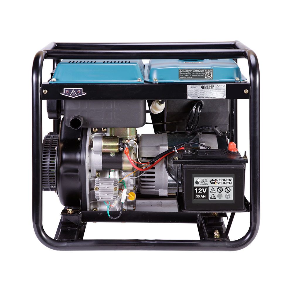 Дизельний генератор 7,5 кВт Konner & Sohnen KS 9100HDE-1/3 ATSR (EURO V)