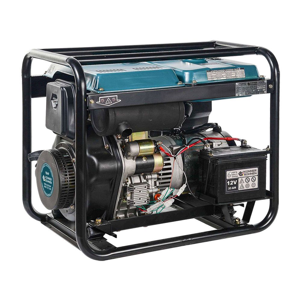 Дизельний генератор 7,5 кВт Konner & Sohnen KS 9100HDE-1/3 ATSR (EURO V)