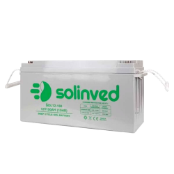 Акумулятор гелевий 150 Ah (ампер-годин) SOLINVED 150-12 12V GEL Grey Q1/48