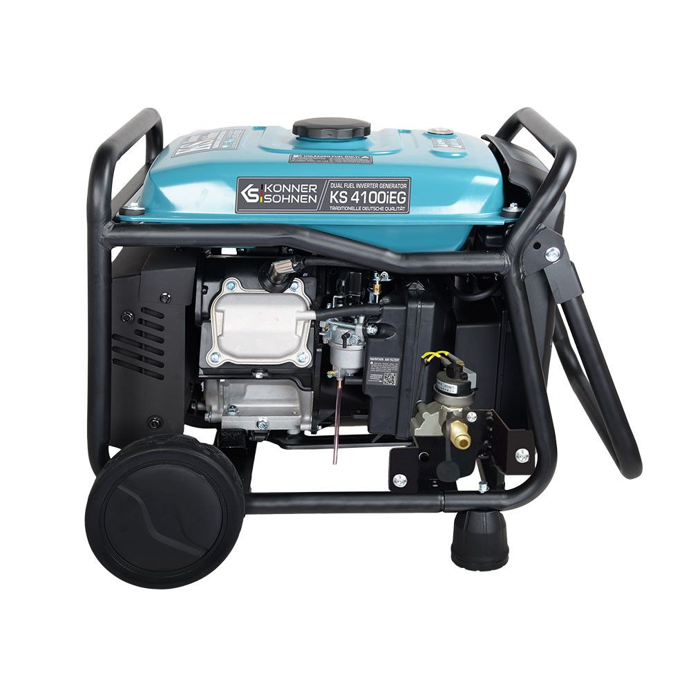 Інверторний газобензиновий генератор 4 кВт Konner & Sohnen KS 4100iEG