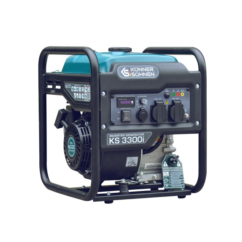 Інверторний генератор 3,3 кВт Konner & Sohnen KS 3300i