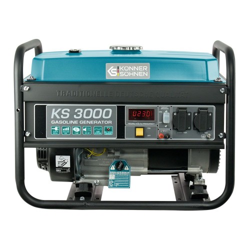 Бензиновий генератор 3 кВт Konner & Sohnen KS 3000