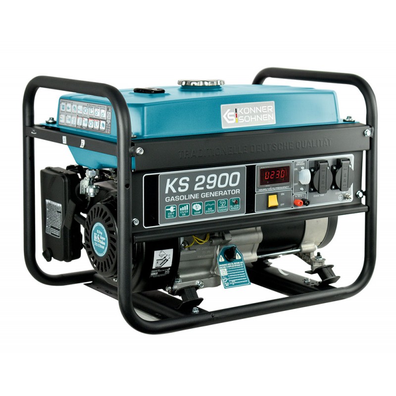 Бензиновий генератор 2,9 кВт Konner & Sohnen KS 2900