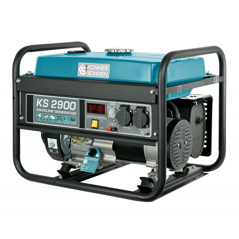 Бензиновий генератор 2,9 кВт Konner & Sohnen KS 2900