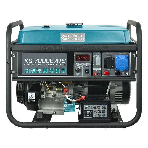 Бензиновий генератор 5,5 кВт Konner & Sohnen KS 7000E ATS
