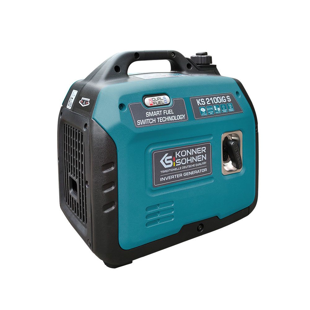 Інверторний газобензиновий генератор 2 кВт Konner & Sohnen KS 2100iG S