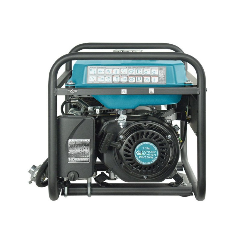 Газобензиновий генератор 3 кВт Konner & Sohnen KS 3000G