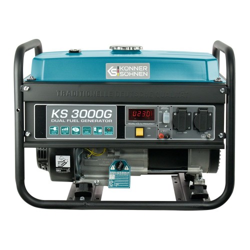 Газобензиновий генератор 3 кВт Konner & Sohnen KS 3000G