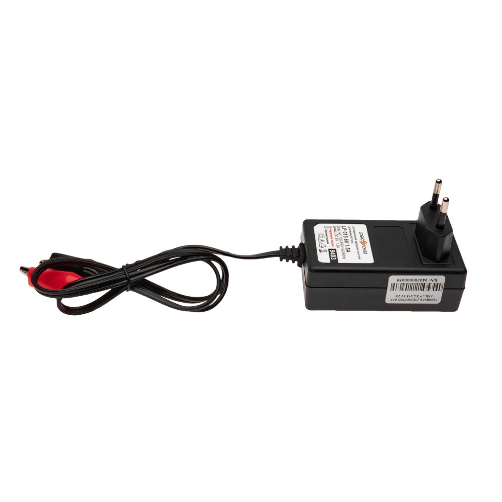Зарядний пристрій для акумуляторів LogicPower AC-015 6V-2A