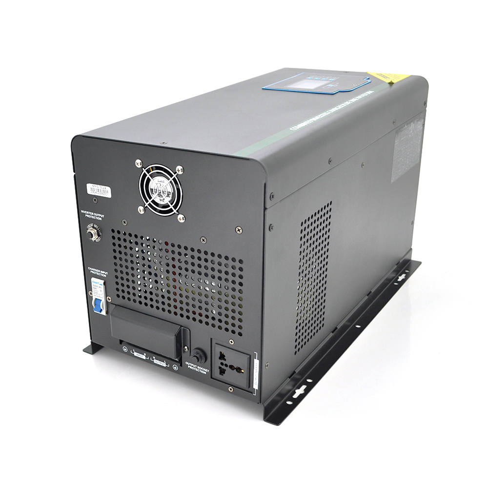 Гібридний інвертор RITAR RTSWm-MPPT-MPS-6048, 6000W, 48V, ток заряда 0-45A, 180-265V, MPPT (60А, 64-130Vdc)