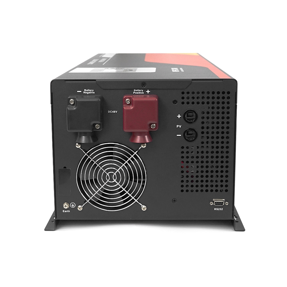 Гібридний інвертор RITAR RTSWm-MPPT-MPS-8048, 8000W, 48V, ток заряда 0-45A, 180-265V, MPPT (100А, 64-130Vdc)