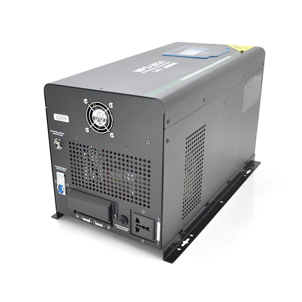 Гібридний інвертор RITAR RTSWm-MPPT-MPS-3024, 3000W, 24V, ток заряда 0-45A, 160-275V, MPPT (45А, 32-130 Vdc)