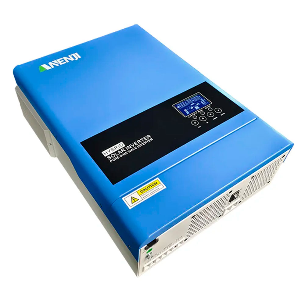 Гібридний інвертор ANENJI 6,2KW, 6200VA/6200W, 48V, струм заряду 120A(max), 170-280V, МРРТ60-500VDC, 438x295x105mm, 8,7 kg, Q2